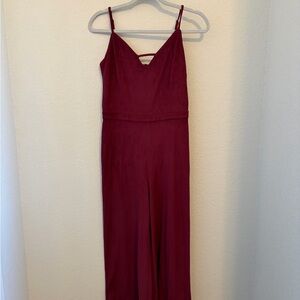 BB Dakota Rich Plum Jumpsuit